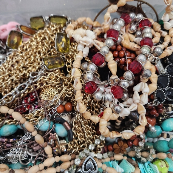 5 lb Mystery Jewelry Box – Bulk Lot for Resale, Crafting & Collecting - Picture 1 of 15